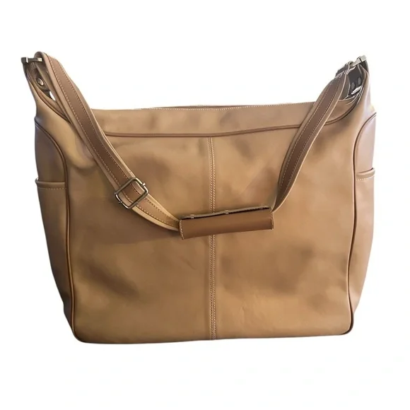 Arcadia Tan Leather Shoulder/ Tote Bag - Picture 2 of 11
